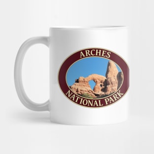 Turret Arch at Arches National Park in Moab, Utah Mug